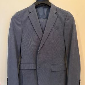JF J Ferrar Blue Suit (Slim, 36S, 30x30)